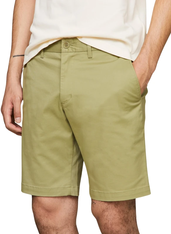 Tommy Hilfiger Men's Brooklyn Short 1985 Faded Olive 30W