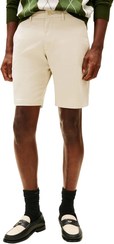 Tommy Hilfiger Men's Brooklyn Short 1985 Bleached Stone 40W