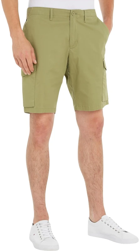 Tommy Hilfiger Men's Harlem Cargo 1985 Faded Olive 29W