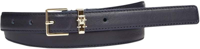 Tommy Hilfiger Women's Th Square High Waist 2.0 Aw0aw16024 Belts, Blue (Space Blue), 85