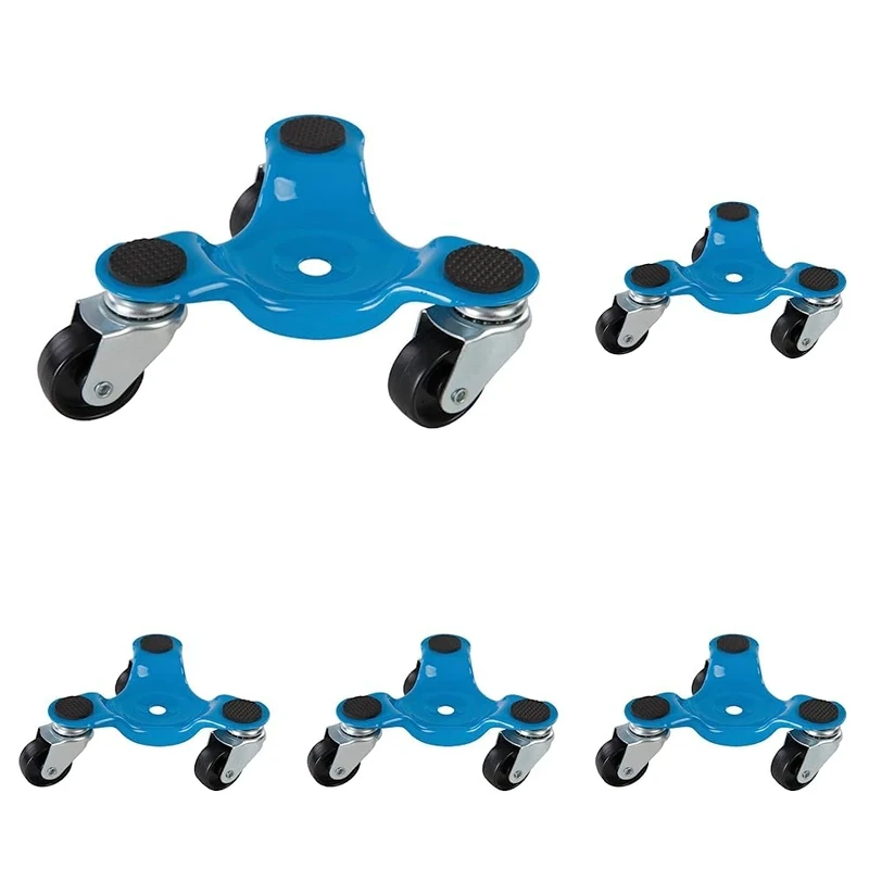 Silverline 633981 3-Wheel Moving Dolly 60 kg (Pack of 5)
