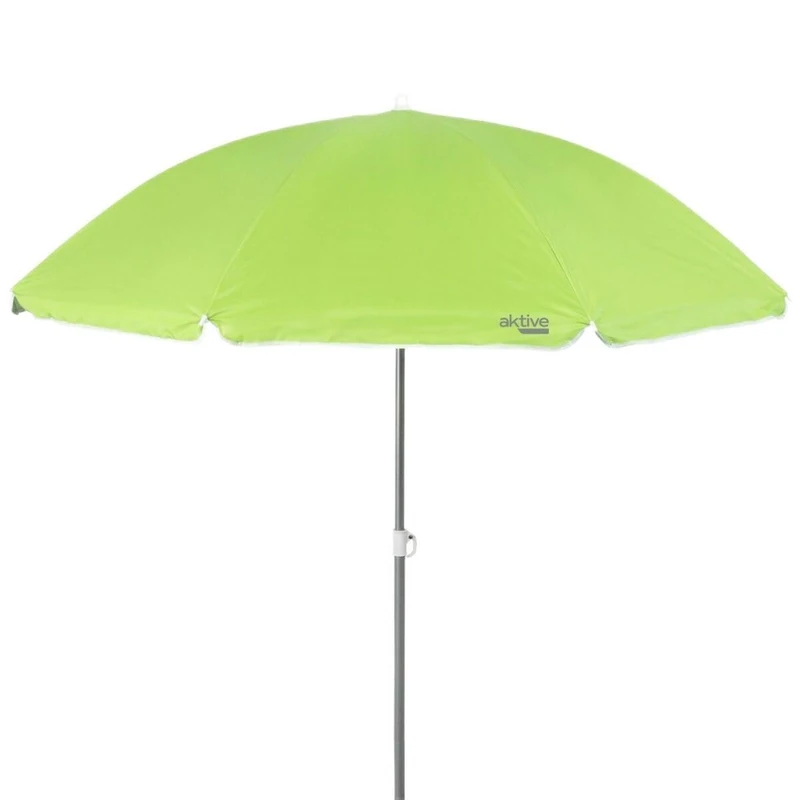 BigBuy Productos de hogar Aktive Aluminium 170T Polyester Parasol 220 x 212 x 220 cm (6 Units), multicoloured, Estándar, Bohemian