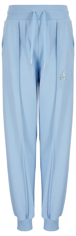 Armani Exchange Girl's Route 66, Shiny Logo, Clear, S, Blue River, S