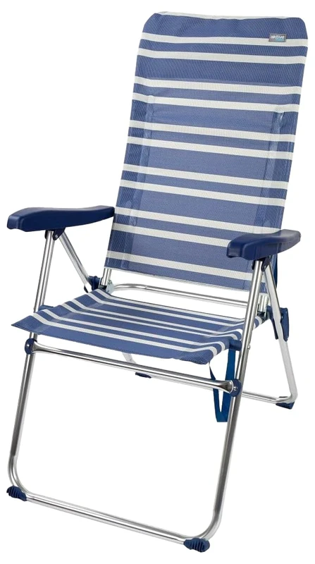 BigBuy Productos de hogar Mykonos Chair, Blue, Standard