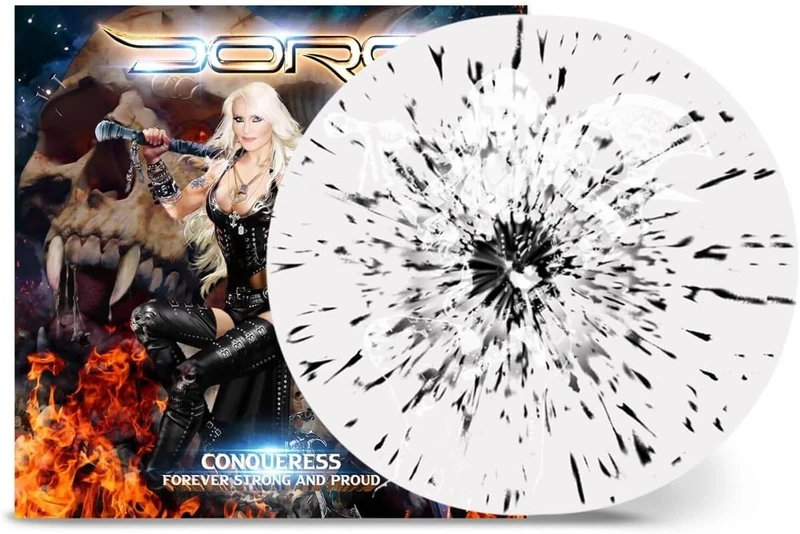 Conqueress - Forever Strong and Proud ( 2LP in gatefold with 2 inserts | Splatter white/black ) [VINYL]