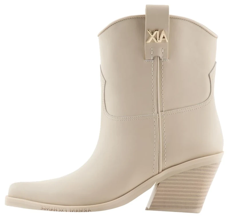 Armani Exchange Women's Ampero Ankle Boot, Dusty, 8 UK