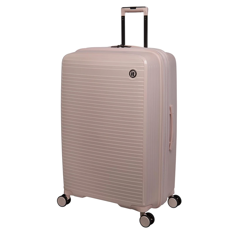 it luggage Spontaneous 31" Hardside Checked 8 Wheel Expandable Spinner, Soft Pink, 31", Spontaneous 31" Hardside Checked 8 Wheel Expandable Spinner