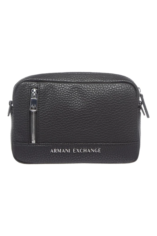 Armani Exchange Men's Essential, Capri, Adjustable strap Camera caseAdjustable Black ,One Size
