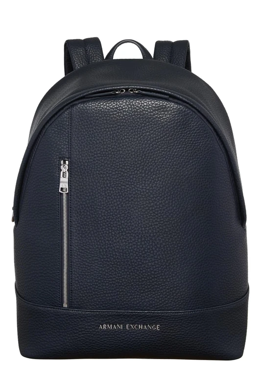 Armani Exchange Men's Capri Backpack, Navy Blue, Large