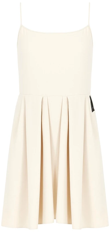 Armani Exchange Women's Sleeveless Milano Edition Dress Casual, Dusty Ground, XS