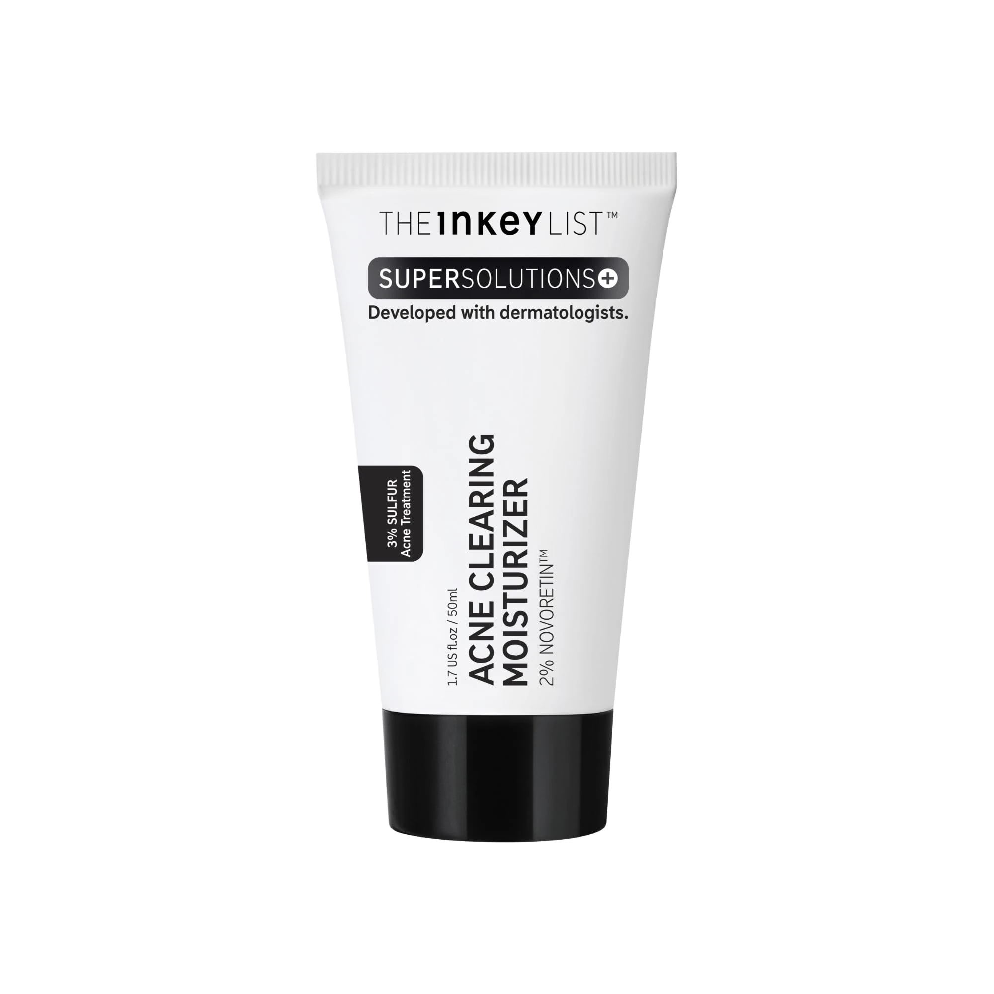 The Inkey List Blemish Clearing Moisturiser 50ml, Dermatologically Tested, Treats Stubborn and Persistent Active Breakouts, Fragrance-free, Suitable for Normal/Oily Skin