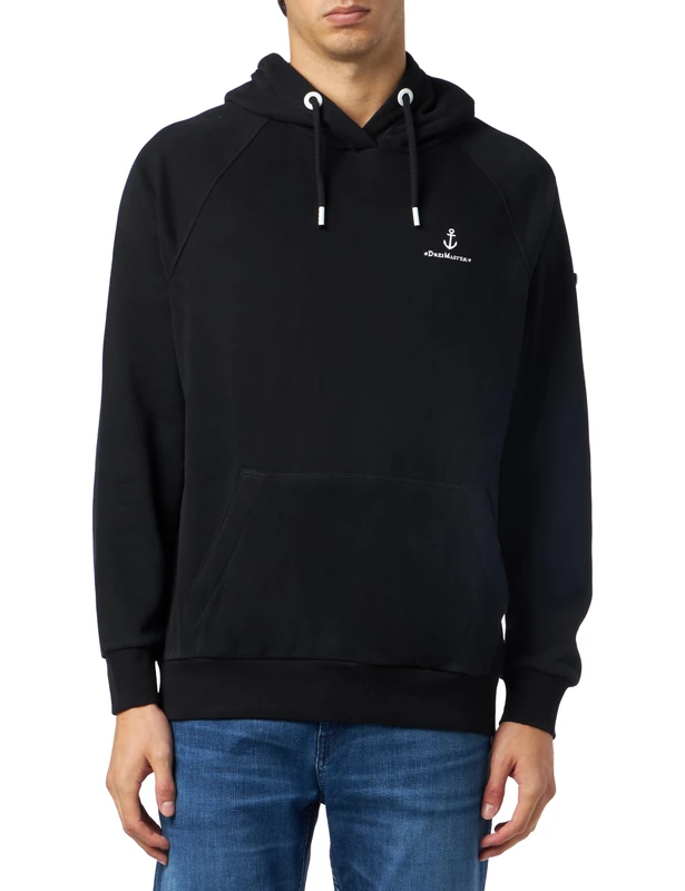 Boline Men's Hoody Hooded Sweatshirt, Black, XL