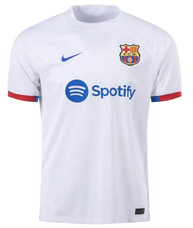 Nike FCB T-Shirt White/Blue 14 Years