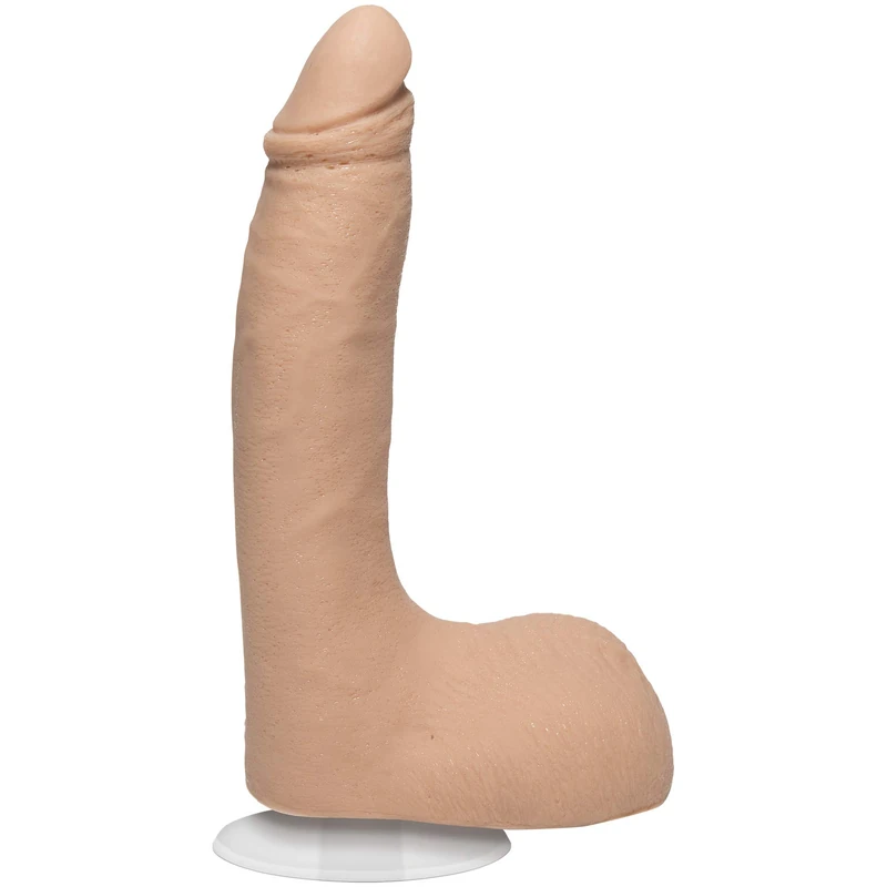 Doc Johnson Signature Series - Randy - 8.5 Inch Realistic ULTRASKYN Dildo with Removable Vac-U-Lock Suction Cup - F-Machine & Harness Compatible - for Adults Only, Vanilla - Image 1