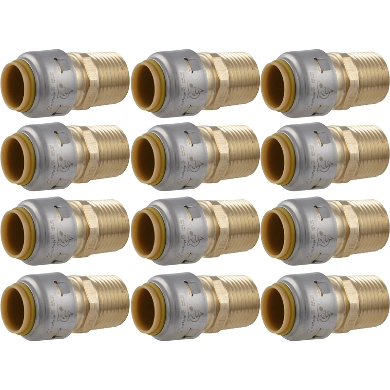 SharkBite UR120 Brass Push Male Adapter