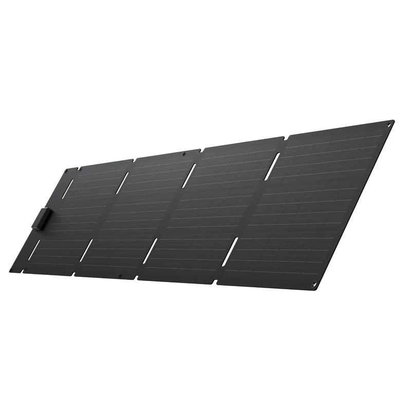 EF ECOFLOW 60W Portable & Foldable Solar Panel, 25% High-Efficiency N-Type Solar Cell, IP65 Waterproof & Dustproof, Design for Camping, Backpacks, SUVs, and Minivans