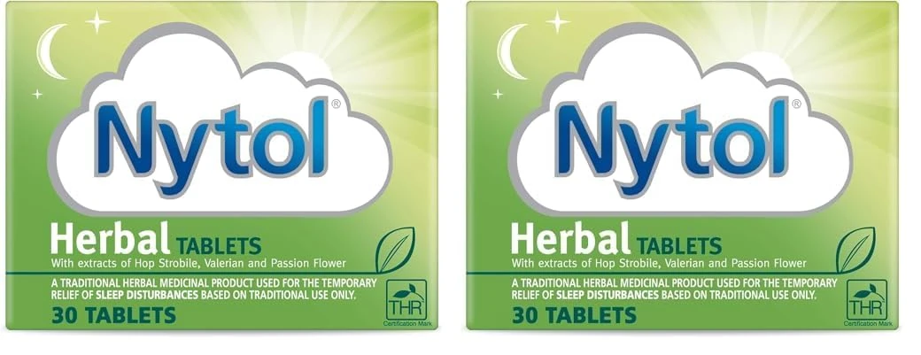 Nytol Herbal Tablets,30 Count (Pack of 2)