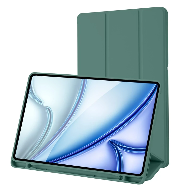 Case for Samsung Galaxy Tab S6 Lite Tablet with Pencil Holder(SM-P620N/P625N/P610/P613/P615/P619), Cover for Samsung Galaxy Tab S6 Lite 10.4 inch 2024/2022/2020 (Pine Green)