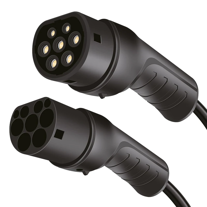 LogiLink 5M Type 2 3 Phase 32A 22KW Electric Car Charger Cable with Bag