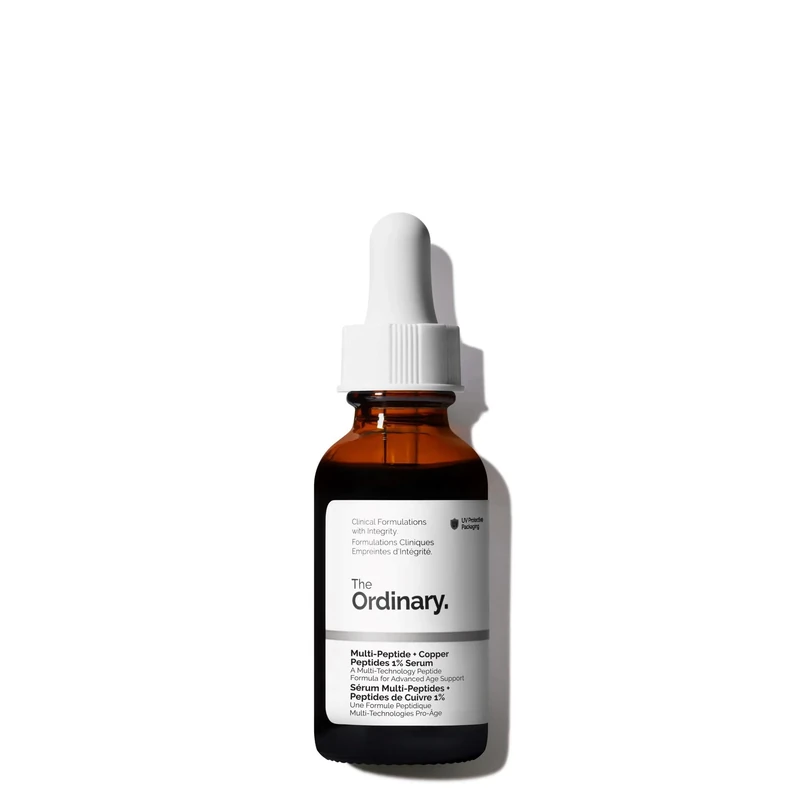 The Ordinary Multi-Peptide + Copper Peptides 1%, Anti-Aging Serum for Fine Lines and Skin Elasticity, 30ml