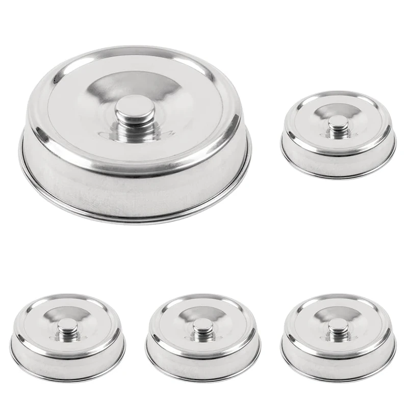 Vogue E893 Aluminium Plate Cover, 8" Diameter (Pack of 5)