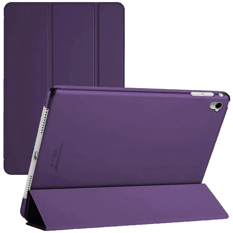 For Apple iPad 9th / 8th / 7th Generation Case Cover (2021/2020/2019) (10.2 Inch) Smart Magnetic Ultra Slim Stand Cover Auto Wake/Sleep For iPad 9 / iPad 8 / iPad 7 (Purple)