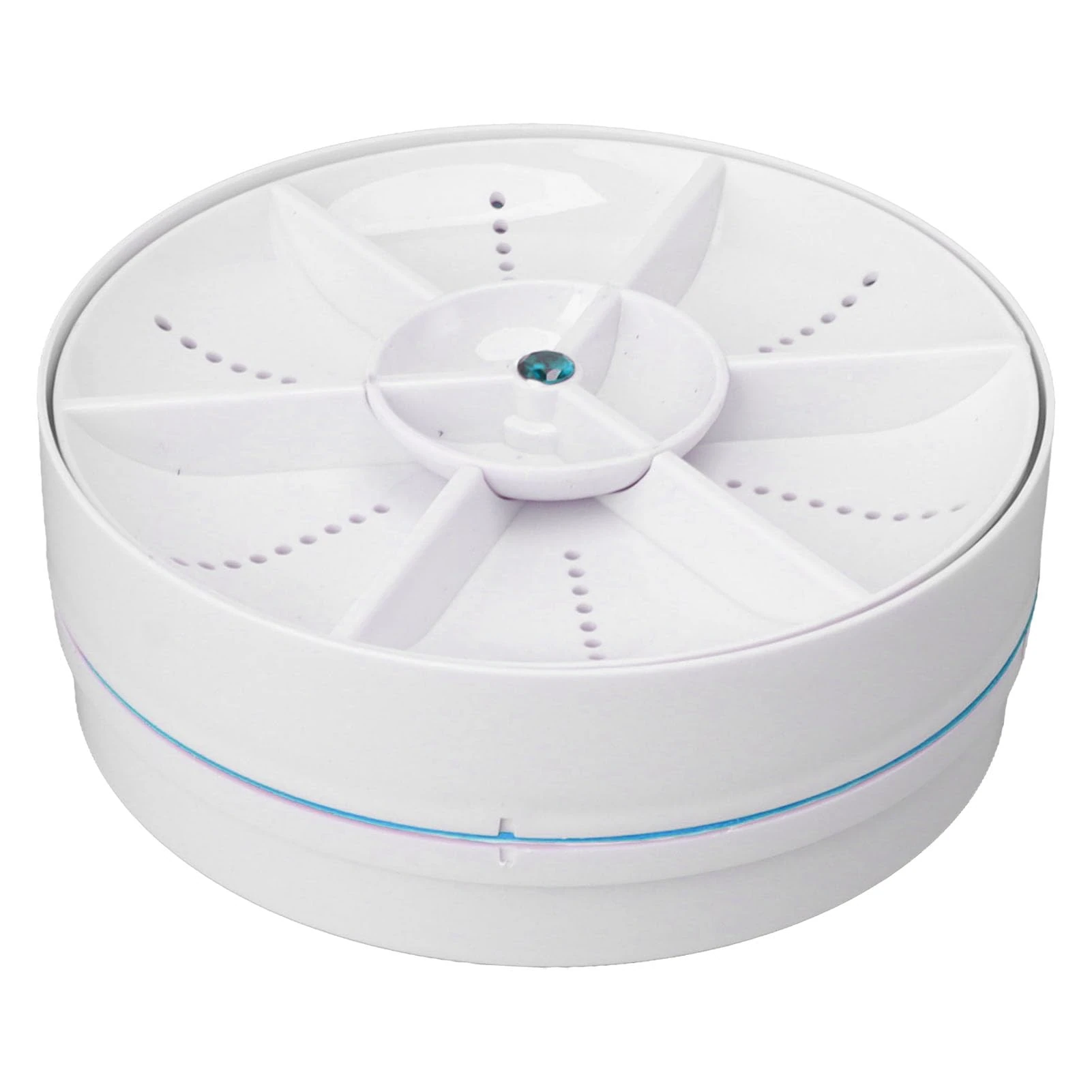 Mini Dishwasher, Portable USB Small Cordless Turbo Dishwasher, Household Kitchen Installation Free Dish Washing Machine Cleaner with Timed Automatic Shutdown for Trip, Apartment (Blue)