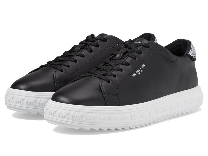 Michael Kors 43H3GVFS1L-001 Grove LACE UP Women Black UK 3.5