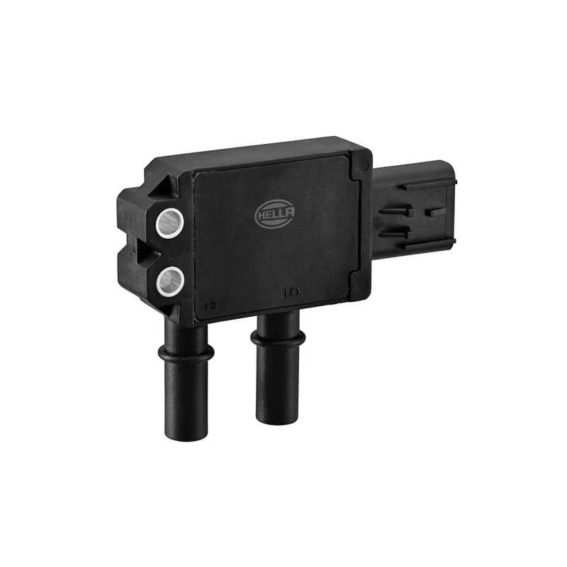 HELLA 6PP 009 409-641 Sensor, exhaust pressure - 4-pin connector - Bolted
