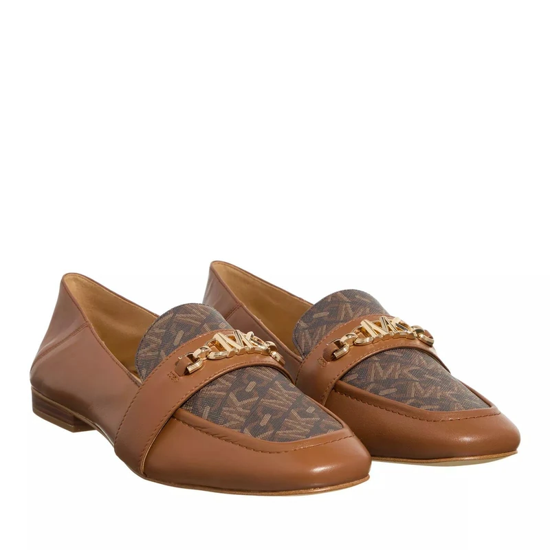 Michael Kors 40H3TFFP2L-200 Tiffanie Loafer Women Brown UK 6.5