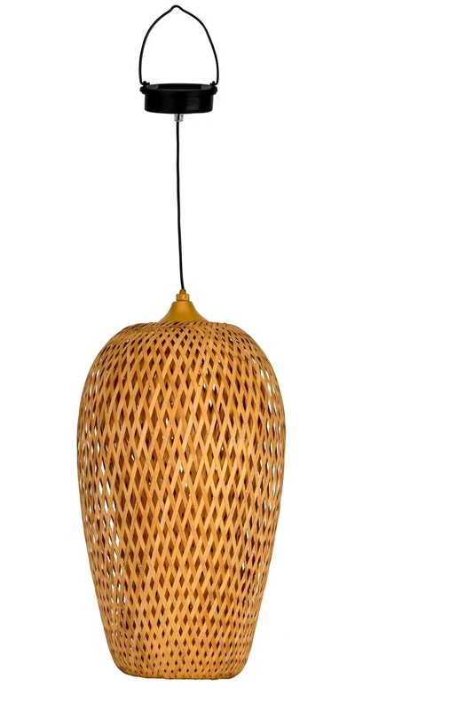 Pauleen 48292 LED Sunshine Bliss 220mm Beige IP44 Solar Pendant, 0.04 W