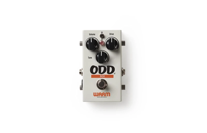 Warm Audio ODD Box V1, Over Drive Disorder Pedal ("cranked amp" sound, compact boutique quality, TLO82CP op amp, powder-coated steel chassis, true bypass circuitry). [VINYL]