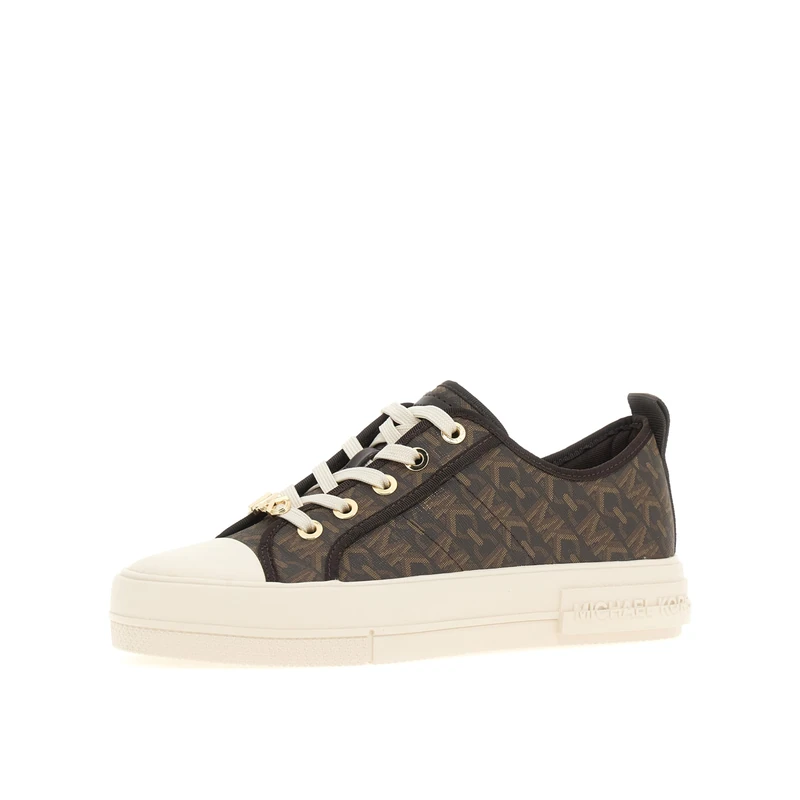 Michael Kors 43H3EYFS1B-200 Evy LACE UP Women Brown UK 9.5