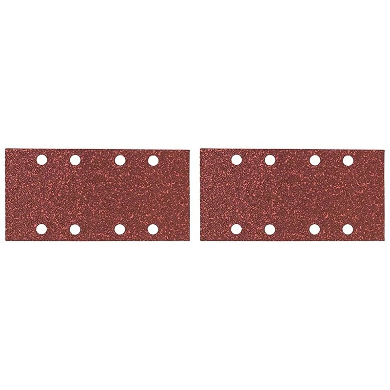 Bosch 2609256A80 Sanding Sheet Set for Orbital Sanders (10-Piece) (Pack of 2)