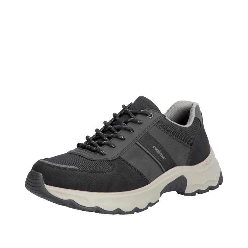 Rieker Adult Master-Artikel FSK Men's Low Shoes Other, Black (Black Combo), 40 EU Weit