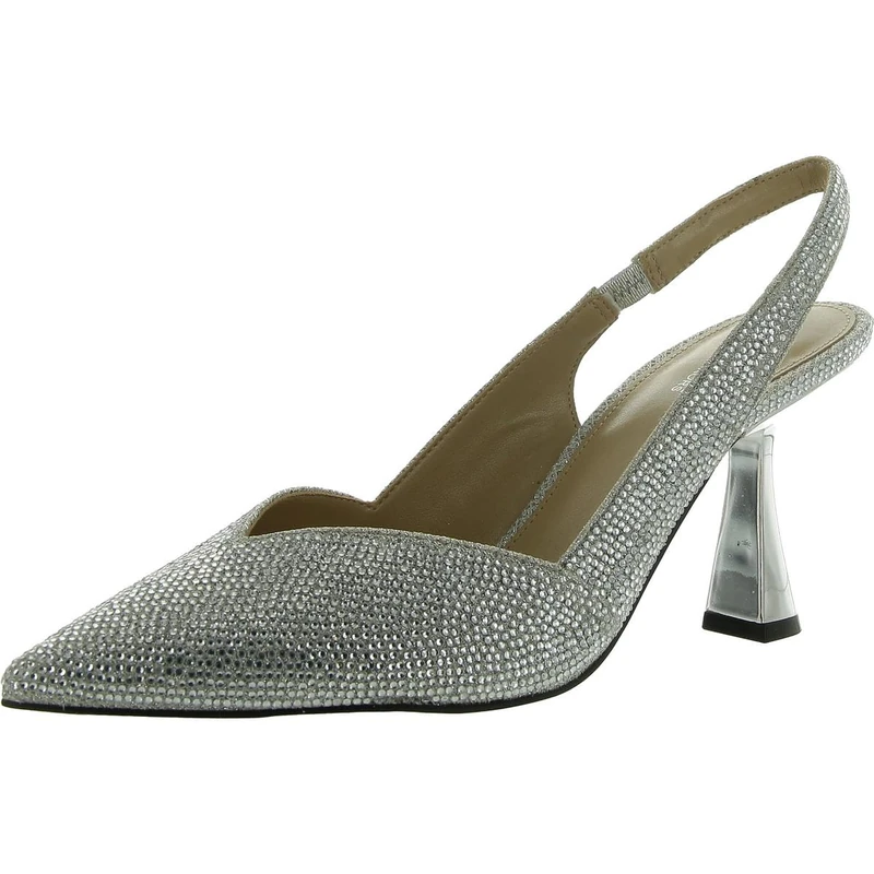 Michael Kors 40H3ALMS1D-040 Chelsea Sling Women Silver UK 4