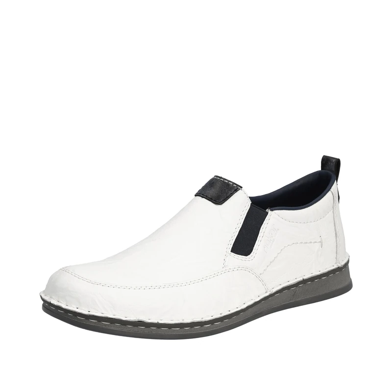 Rieker Men's 5450 Slippers, White, 42 EU Weit