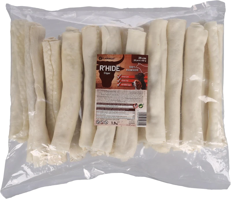 Flamingo R'HIDE TEXAS STICK 25CM 35MM 20PCS 1,9KG