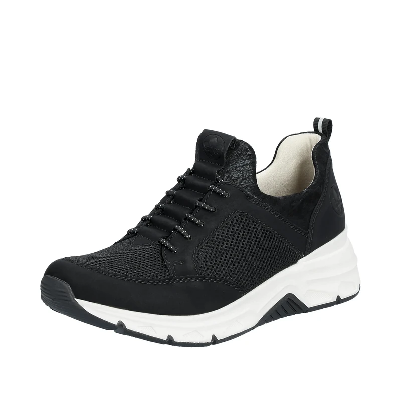 Rieker Adult Master-Artikel FSK Women's Low Shoes, Black, Black, 8 UK
