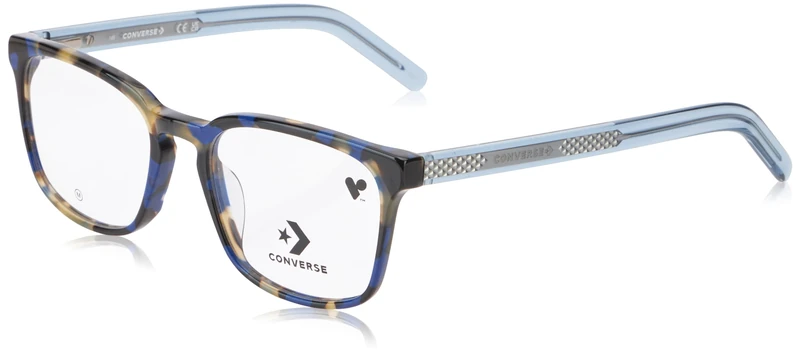 Converse CV5080 433 Cobalt Tokyo Tortoise Eyewear Man Acetato, Square, 52