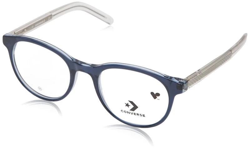 Converse CV5081 414 Crystal Navy Laminate Eyewear Unisex Acetato, Round, 50