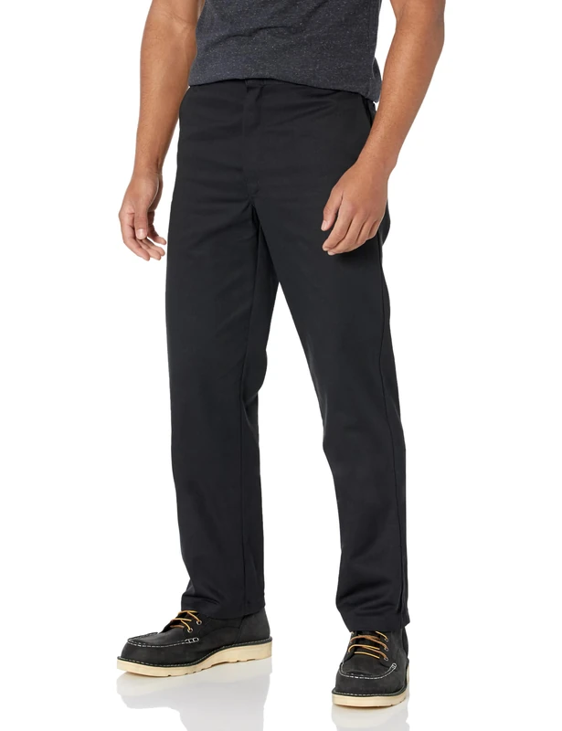 Dickies Men's Original 874 Arbeitshose für Brustkrebs-bewusstsein Business Casual Pants, Black, 32 W/32 L - Image 1