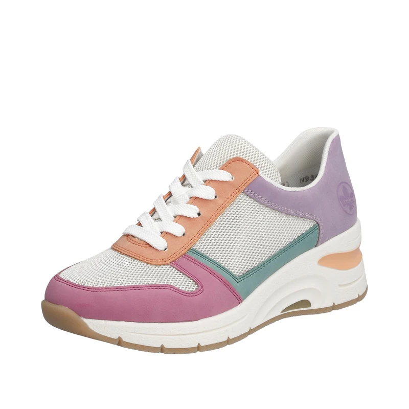 Rieker Women's N9303 Lace-Up Shoes, Multicoloured, 7.5 UK