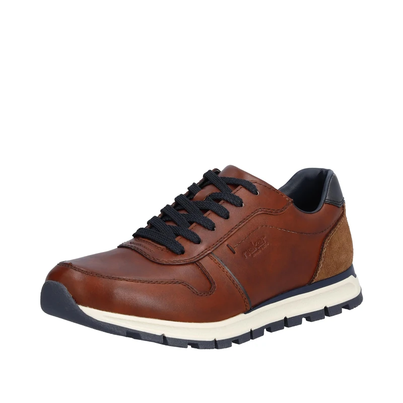 Rieker Men's B0503 Lace-Up Shoes, Brown, 40 EU Weit