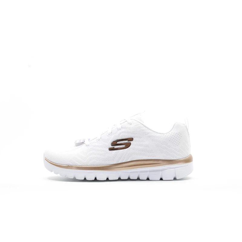 Skechers Graceful Get Connected 12615 WTRG Women's Walking Shoes White - Image 1