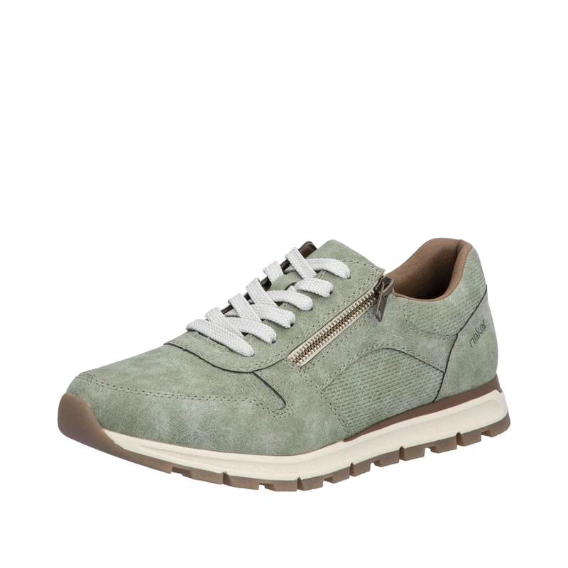 Rieker Men's B0502 Lace-Up Shoes, Green, 44 EU Weit