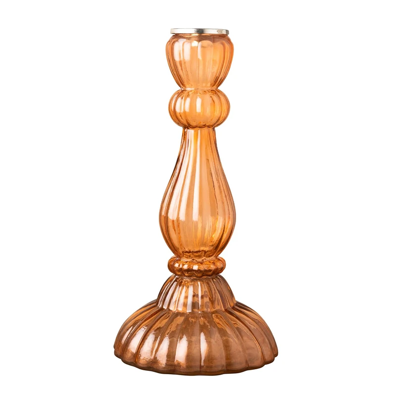 CHEHOMA - Pink Orange Glass Candle