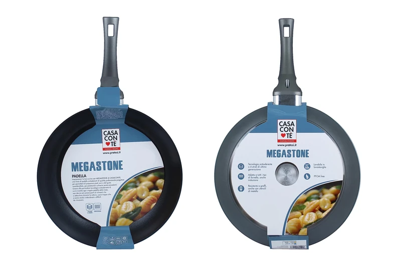 PRATESI 95187 Padella MEGASTONE CM.28 INDUZIONE, Plastic