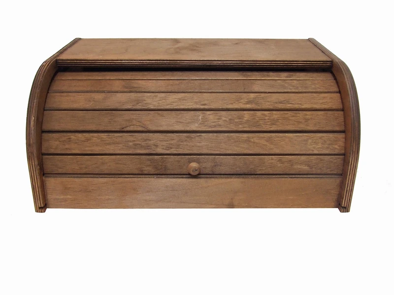 PRATESI 651128 PORTAPANE SERRANDINA Scuro 39x24x16,5h, Plastic