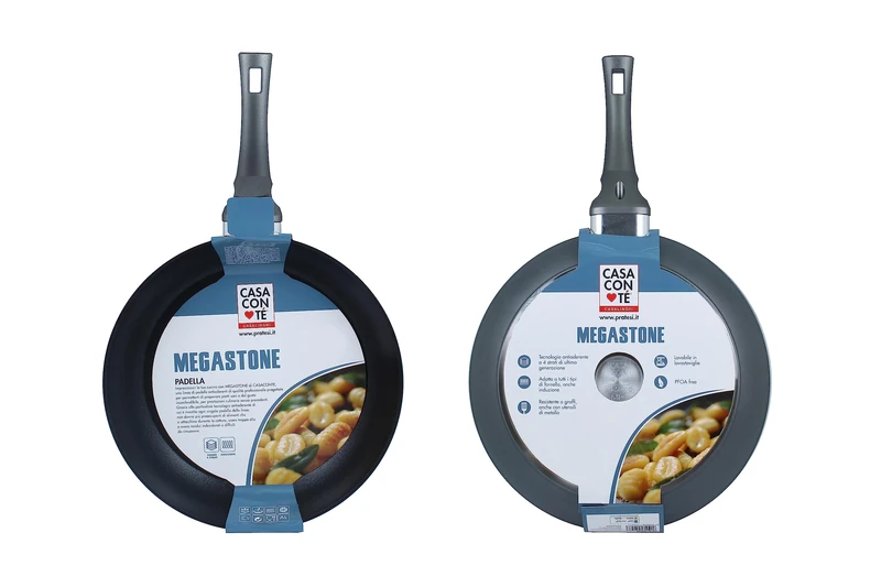 PRATESI 95186 Padella MEGASTONE CM.26 INDUZIONE, Plastic